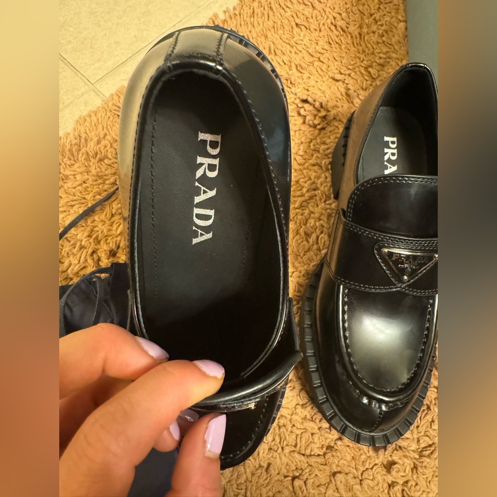 Prada black Loafers